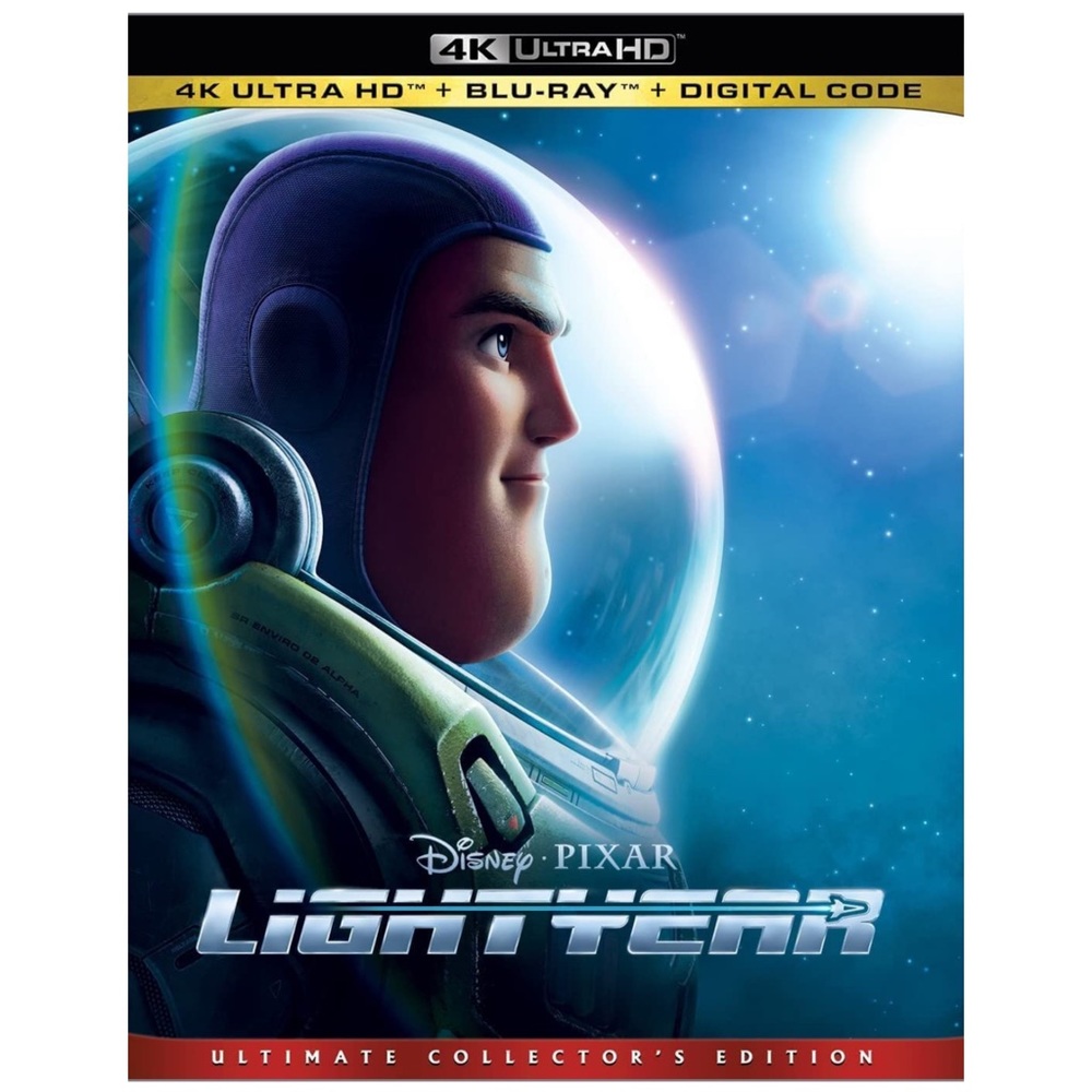 NIB Disney Pixar Lightyear 4K Ultra HD BluRay DVD Ultimate Collector's Edition